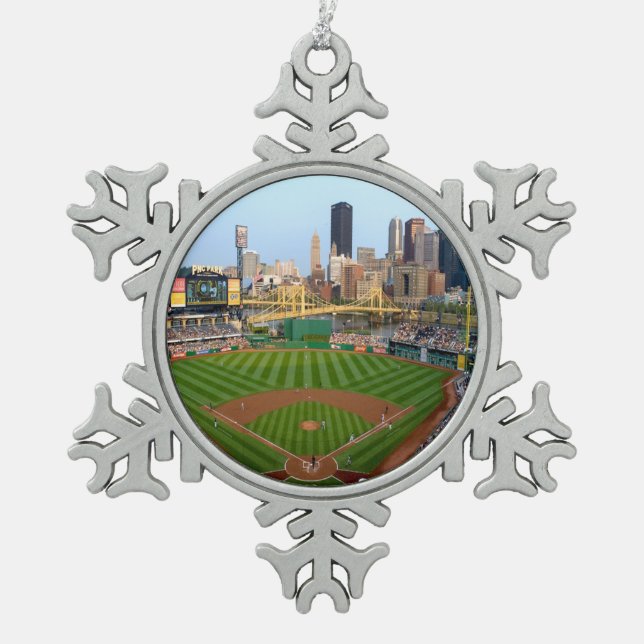 Ornement de flocon de neige en eau PNC Park Pittsb (Devant)