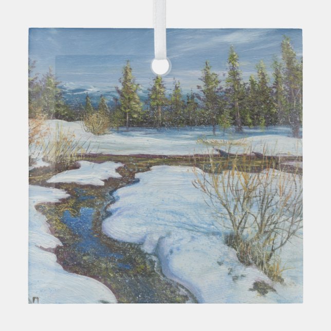 Ornement de "fonte des neiges" (Recto)