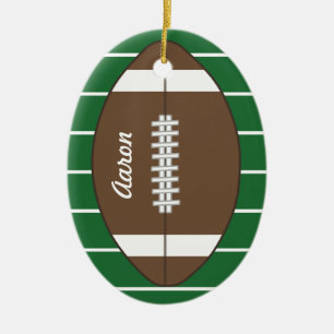 Ornement de football personnalisé