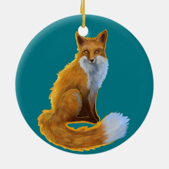 Ornement de Fox de région boisée (Dos)