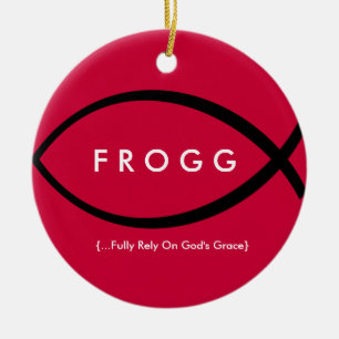 Ornement de FROGG (comptez entièrement sur la