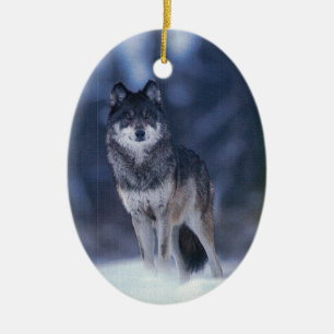 Ornement de gardien de loup