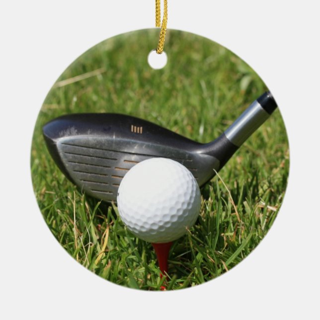 Ornement de golf (Devant)