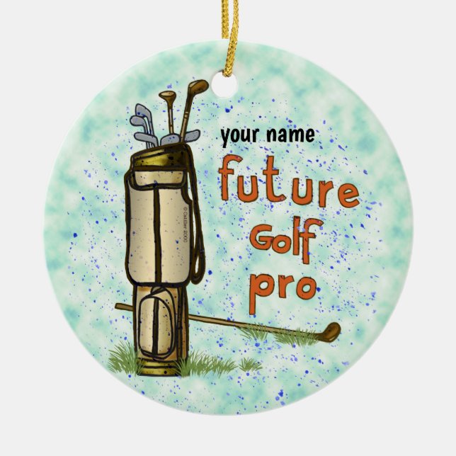 Ornement de golf Future Golf Pro (Devant)