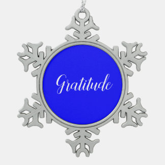 Ornement de gratitude