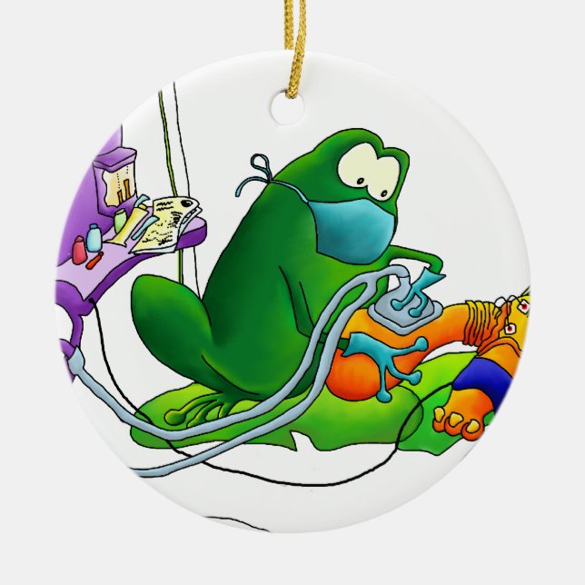 Ornement de grenouille d'anesthésie (Devant)