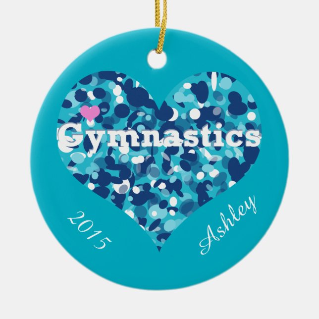 Ornement de gymnaste (Devant)