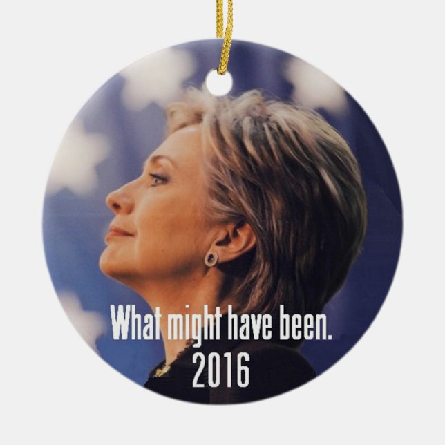 Ornement de Hillary Clinton (Devant)