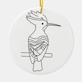 Ornement de Hoopoe