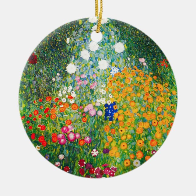Ornement de jardin d'agrément de Gustav Klimt (Devant)