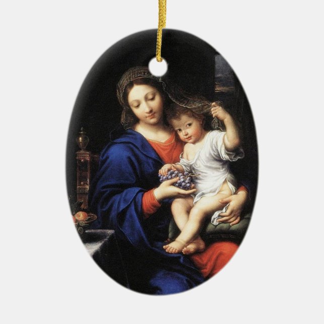 Ornement de Jésus de Mary et de bébé (Devant)