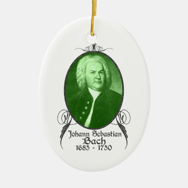 Ornement de Johann Sebastian Bach (Devant)