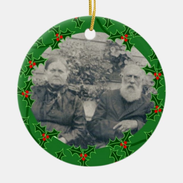 Ornement de John et de Noël de Mahala McGraw (Devant)