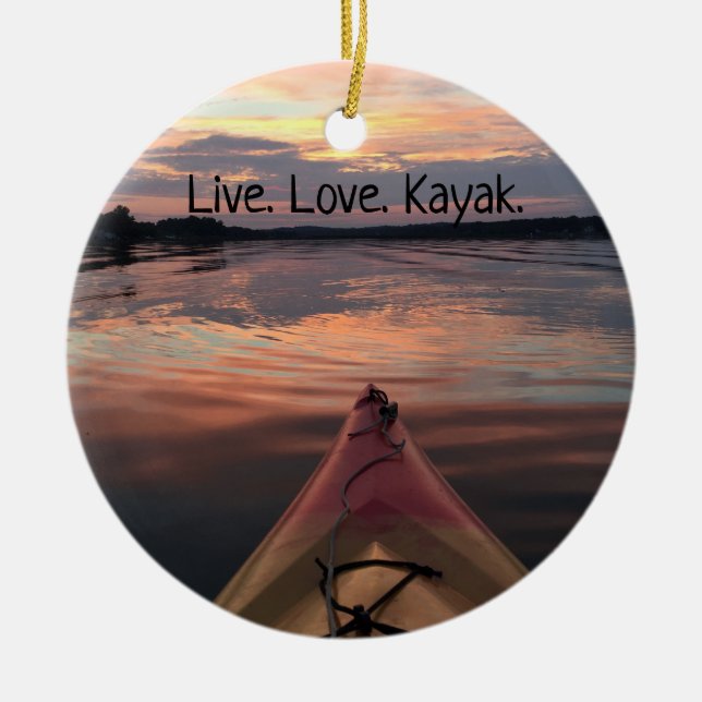 Ornement de Kayak (Devant)