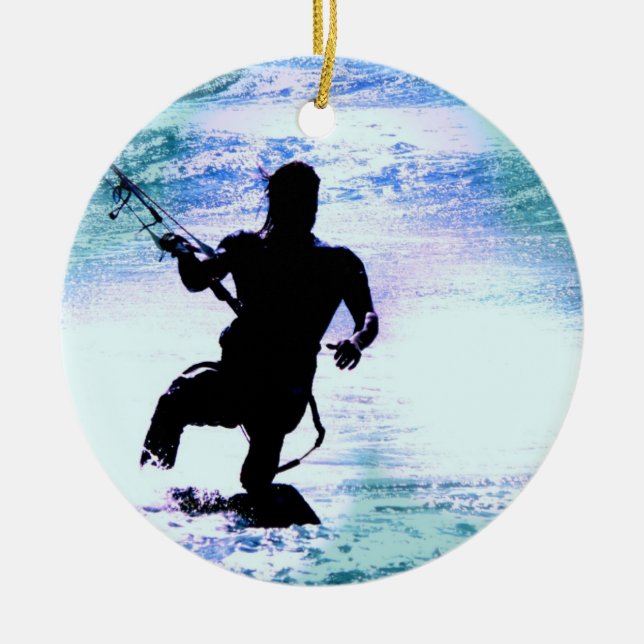 Ornement de Kiteboarding (Devant)