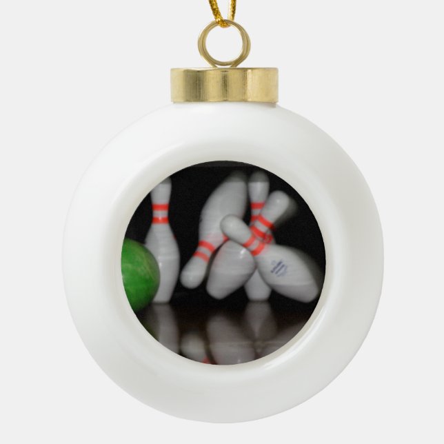 Ornement de la boîte de Bowling (Devant)