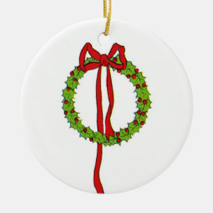 Ornement de la couronne de Noël