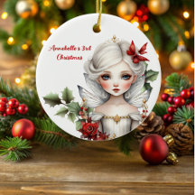 Ornement de la fée de Noël