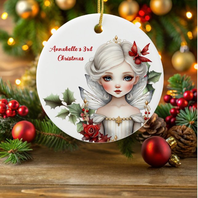 Ornement de la fée de Noël (Créateur téléchargé)