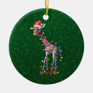 Ornement de la Giraffe de Noël