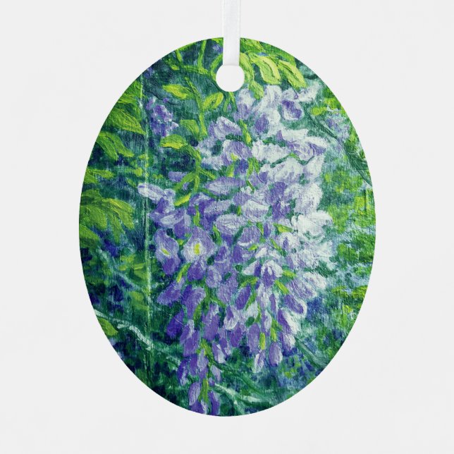 Ornement de la glycine violette (Recto)