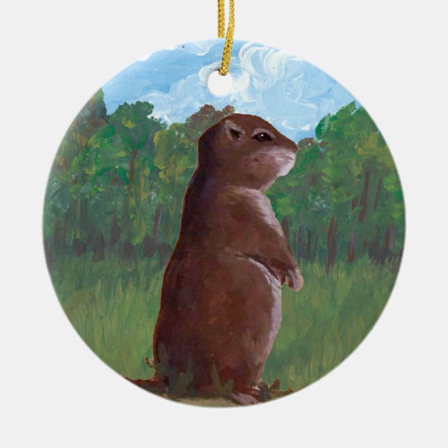 Ornement de la marmotte (Devant)