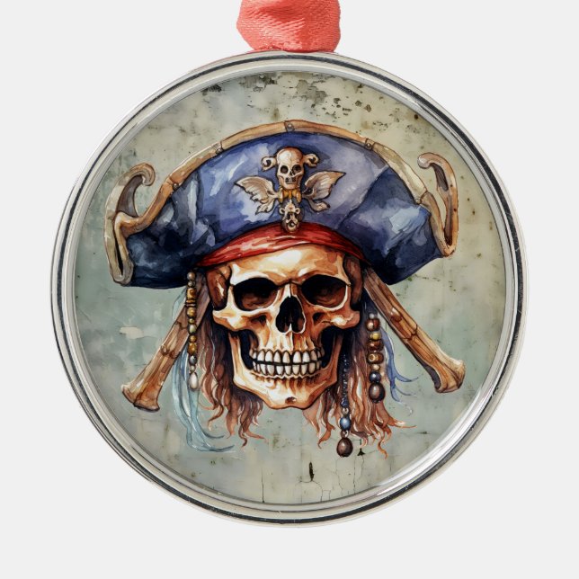 Ornement de la mascotte de pirate (Devant)