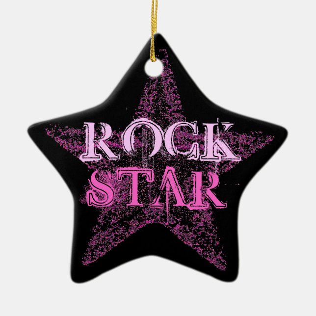 Ornement de la princesse "Rock Star" (Devant)