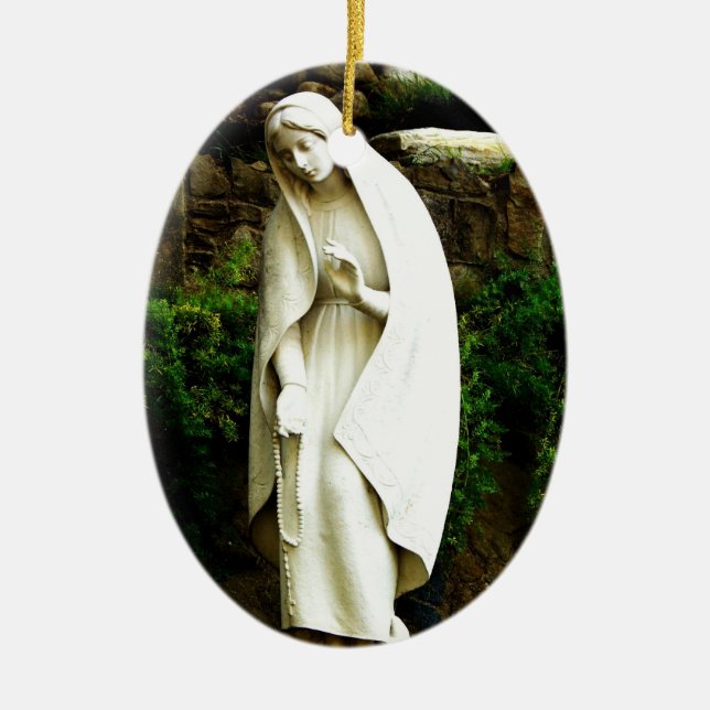 Ornement de la statue de Vierge Marie (Devant)