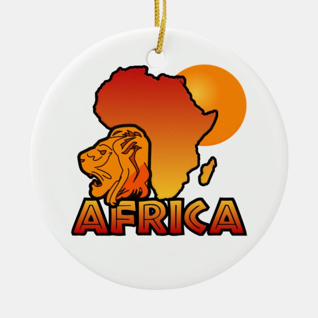 Ornement de l'Afrique (Devant)