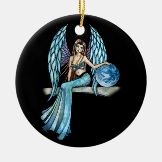 Ornement de l'ange du gardien de la Terre par Moll (Devant)