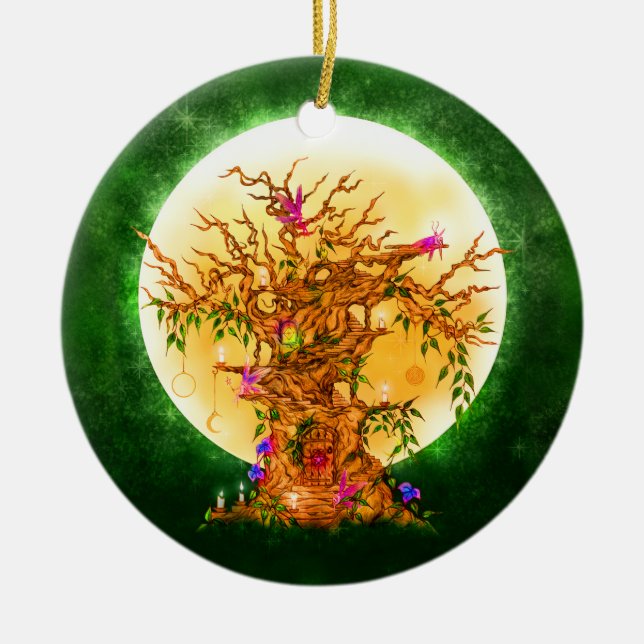 Ornement de l'arbre de Féerie enchanté (Devant)