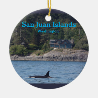 Ornement de l'état de Washington d'îles de San