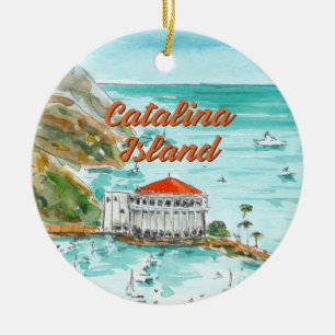 Ornement de l'île Catalina Californie