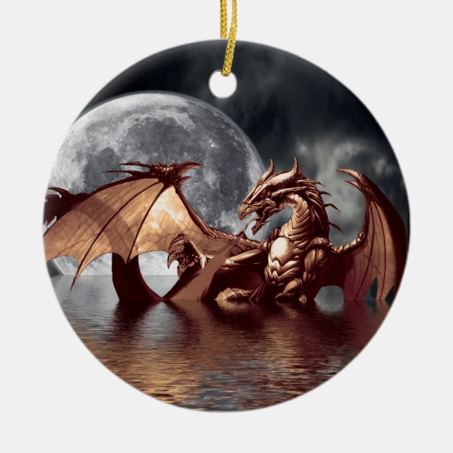 Ornement de l'Imaginaire du dragon (Devant)
