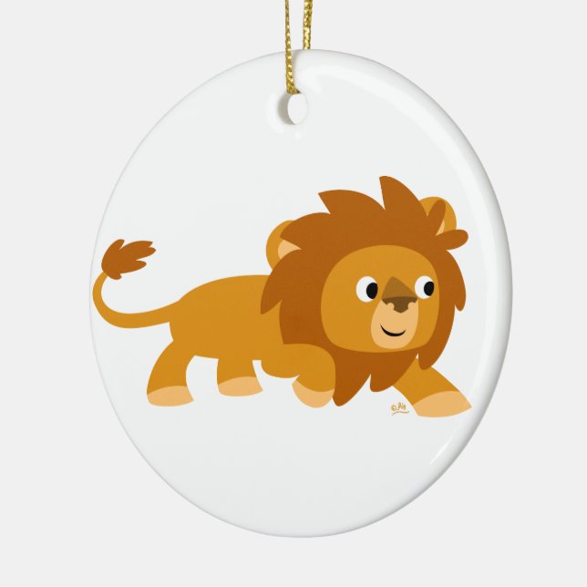 Ornement de Lion Carton intelligent (Gauche)