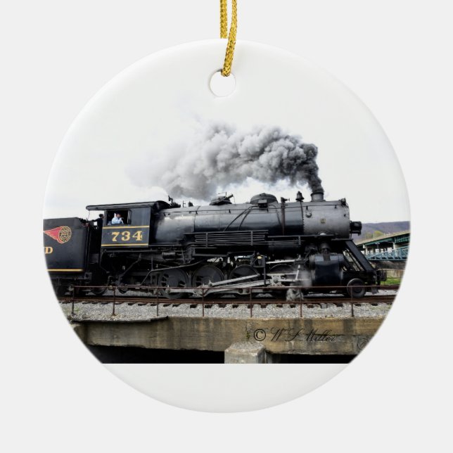 Ornement de locomotive à vapeur (Devant)