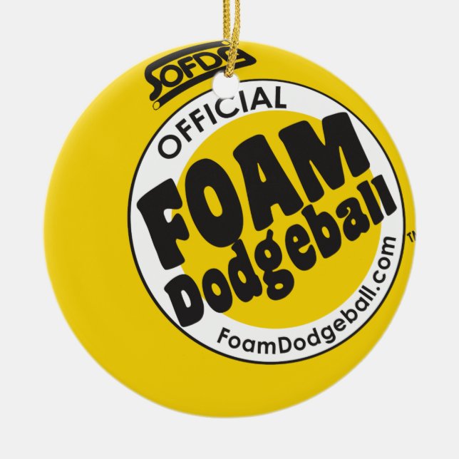 Ornement de logo de Dodgeball (Devant)