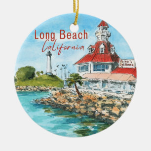 Ornement de Long Beach Californie