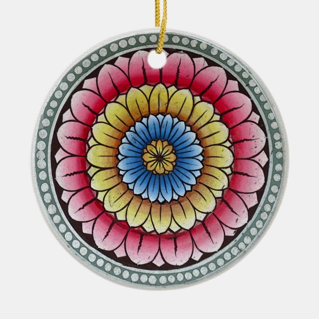Ornement de Lotus Mandala (Devant)