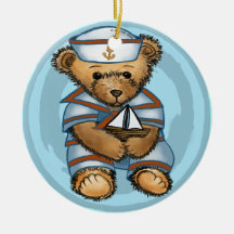 Ornement de l'ours de mer Teddy