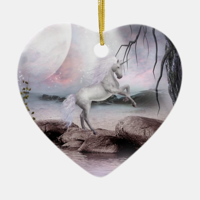 Ornement de magie de licorne (Devant)