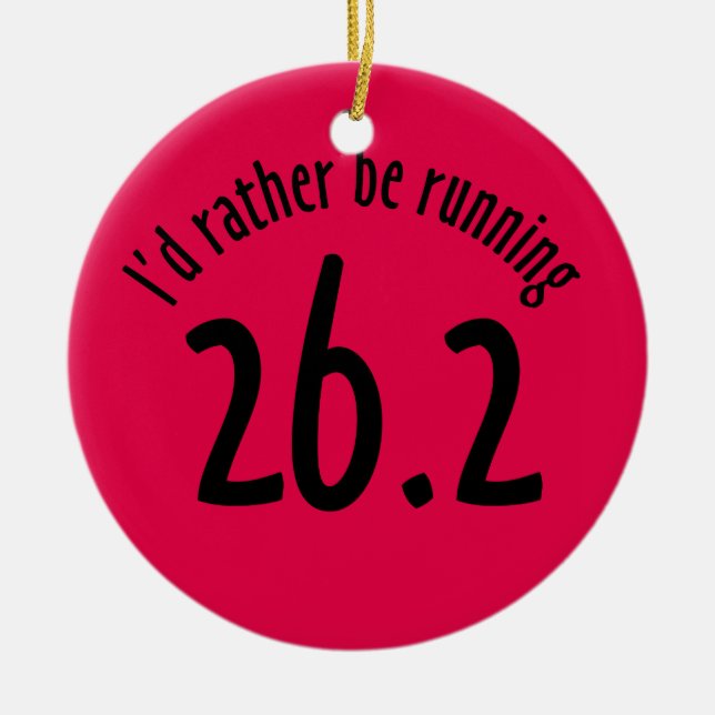 Ornement de marathon (Devant)