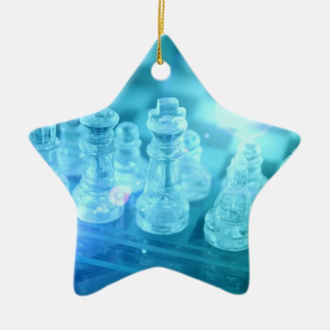 Ornement de match d'échecs (Devant)