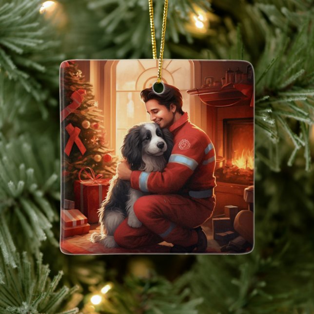 Ornement de mémorial d'animal de compagnie, Cadeau (Arbre)