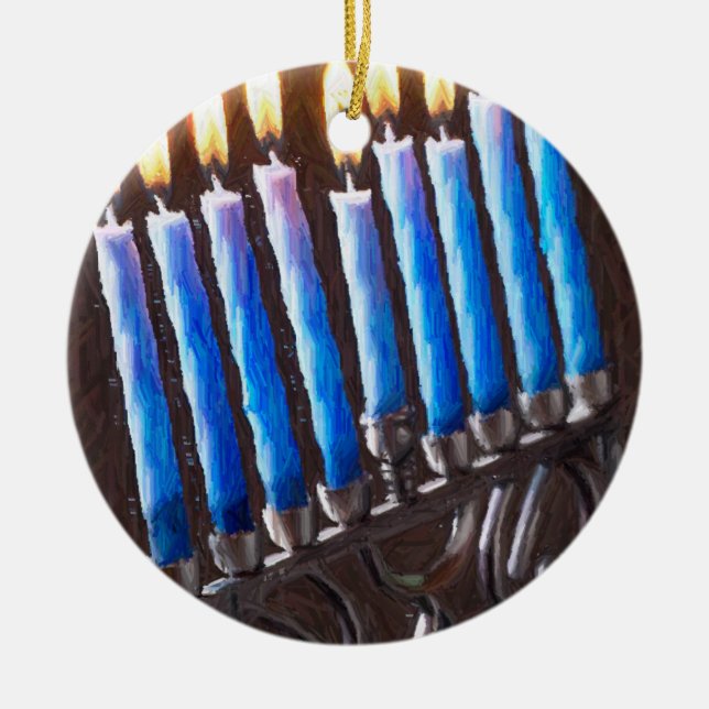 Ornement de Menorah (Devant)