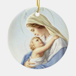 Ornement de mère et d'enfant