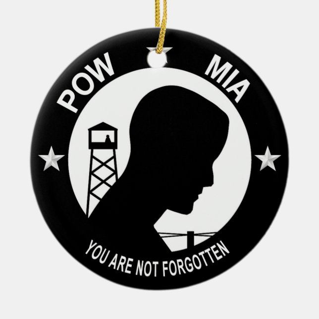 Ornement de MIA de prisonnier de guerre (Devant)