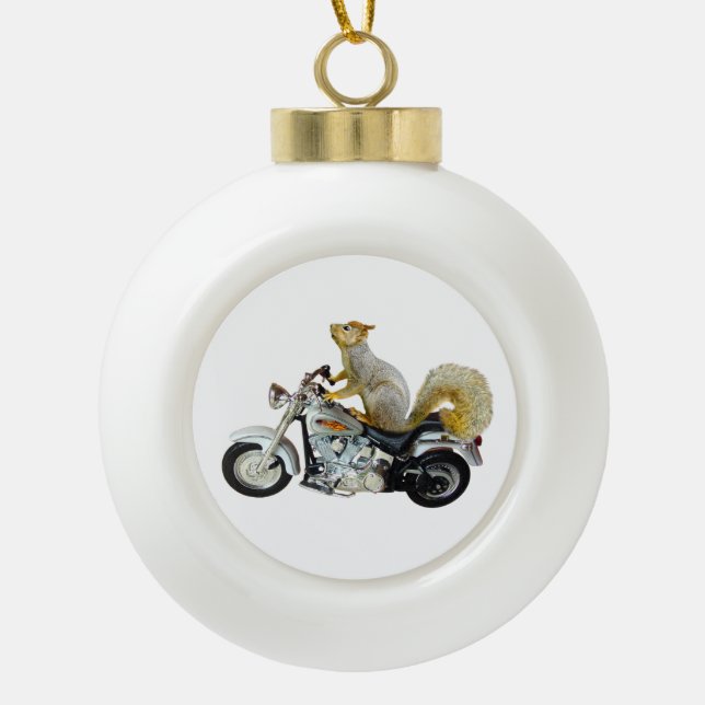 Ornement de moto d'écureuil (Devant)