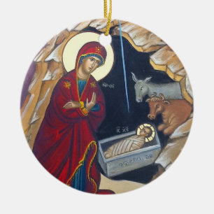 Ornement de nativité - customisez le dos